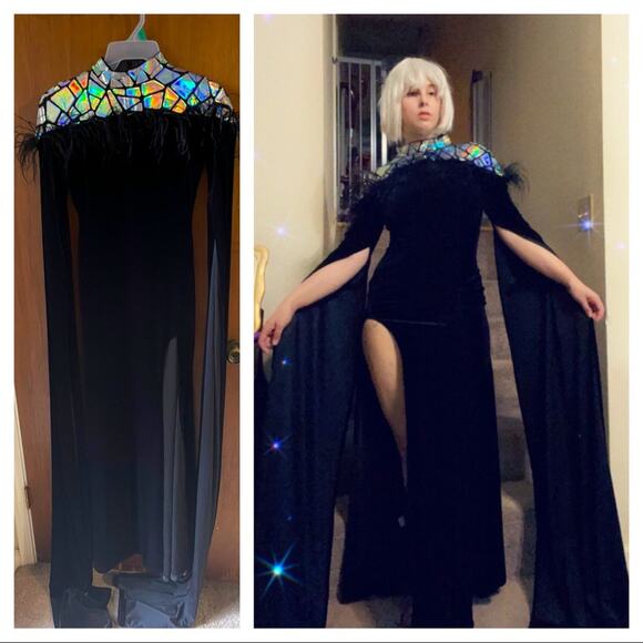 House of the Dragon gown black - Picture 1 of 9
